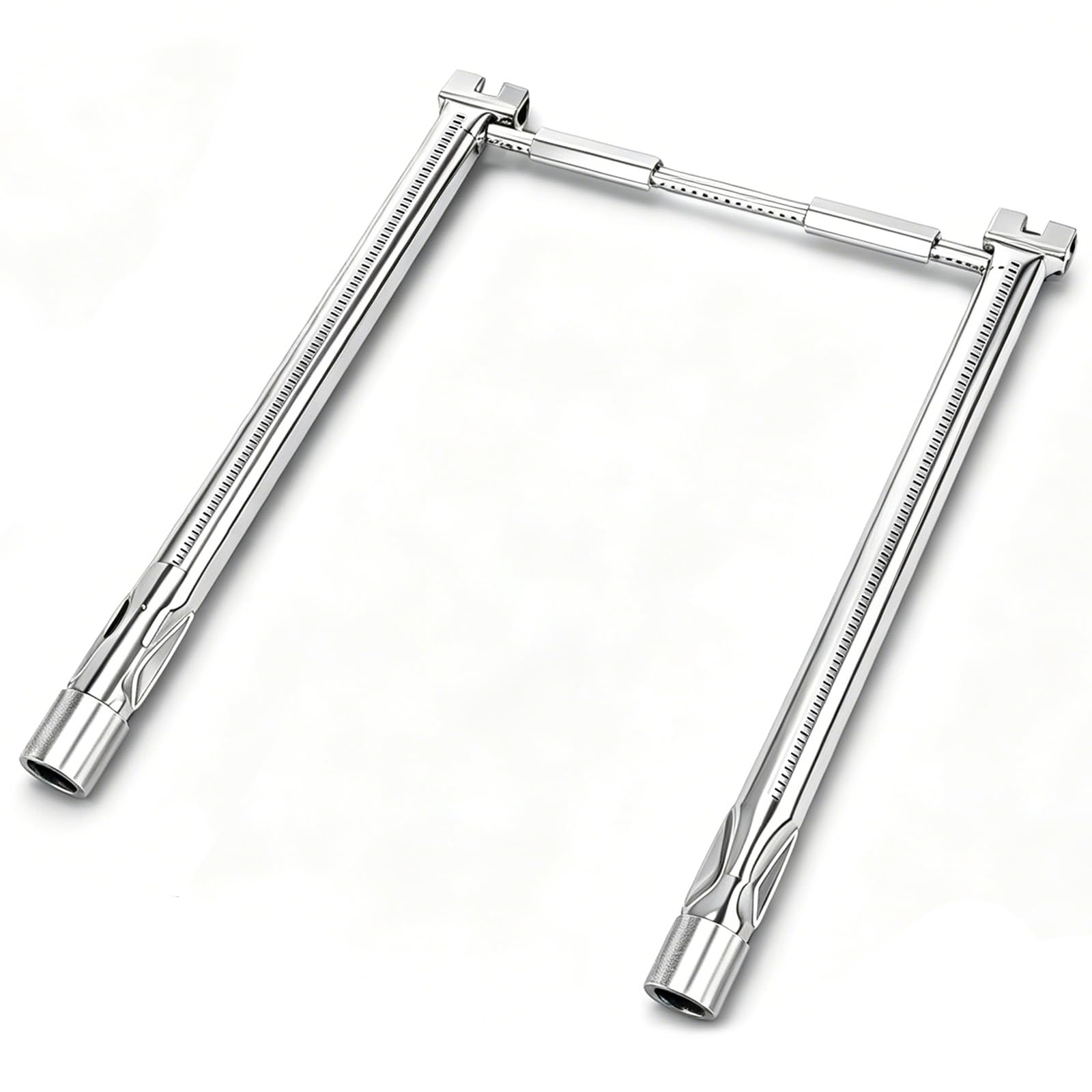 Uniflasy quemador frontal para Weber mostrando ajuste perfecto y mayor rendimiento