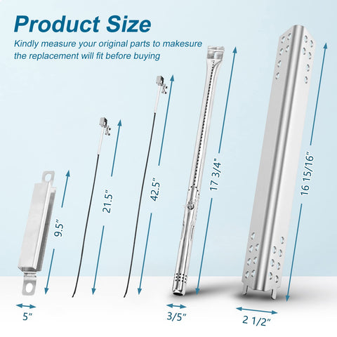 Uniflasy primer plano del quemador de acero inoxidable, mayor durabilidad