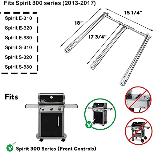 Uniflasy primer plano del tubo de quemador de acero inoxidable endurecido para mayor durabilidad
