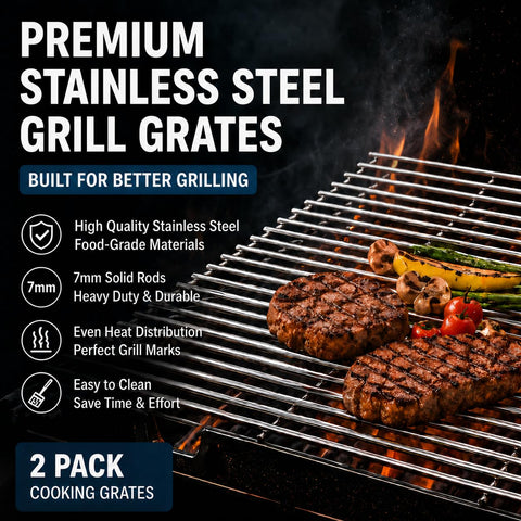 Uniflasy rejillas instaladas en Weber Spirit para marcas de asado óptimas