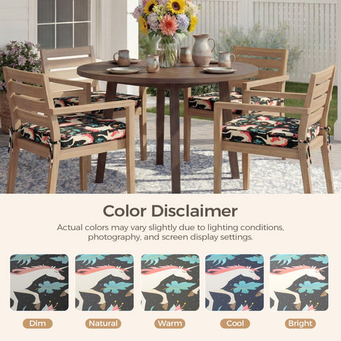 UNIKOME conjunto de cojines en ambiente jardín, estilo y comodidad exterior