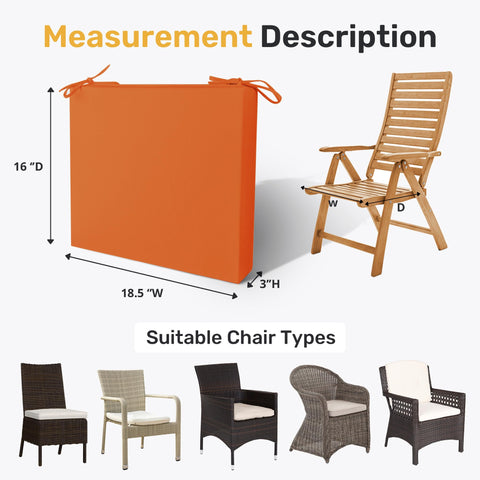 UNIKOME comparación de tamaño 18.5"×16"×3" para verificar compatibilidad
