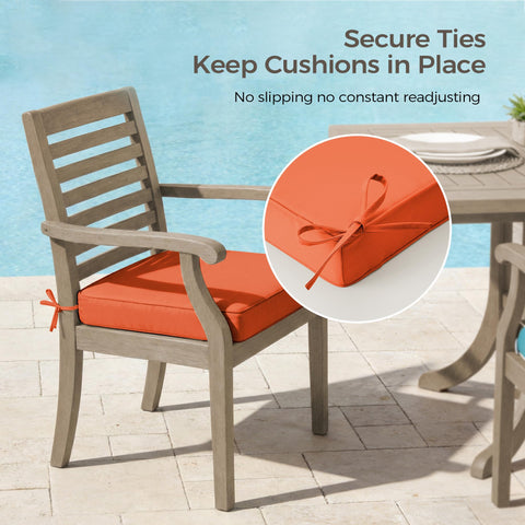 UNIKOME lazos y borde piped mostrando sujeción estable y acabado