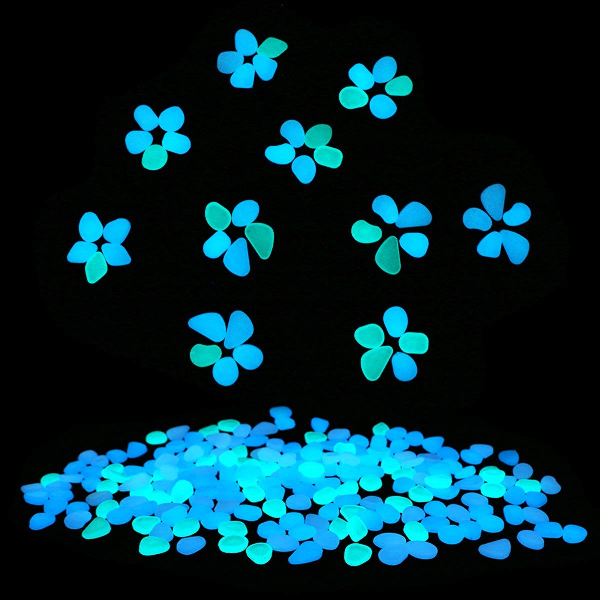 UNIME piedras decorando una maceta, embellece terrazas y jardines