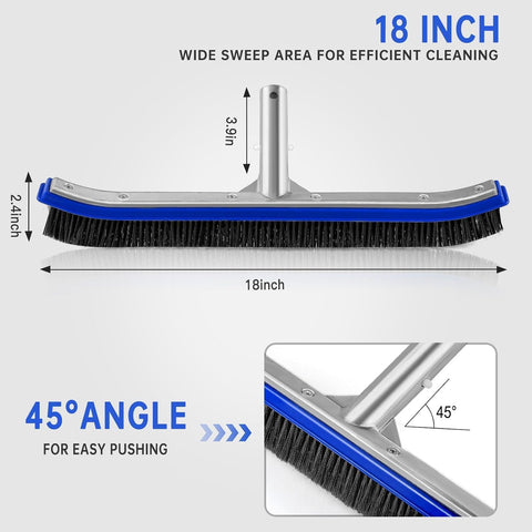 Unipool detalle de cerdas de acero inoxidable para fregado eficaz