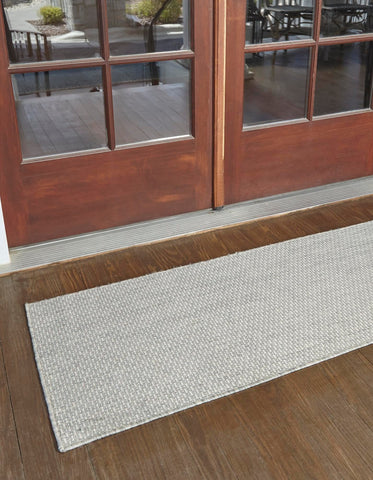 Unique Loom detalle de textura heathered que disimula suciedad