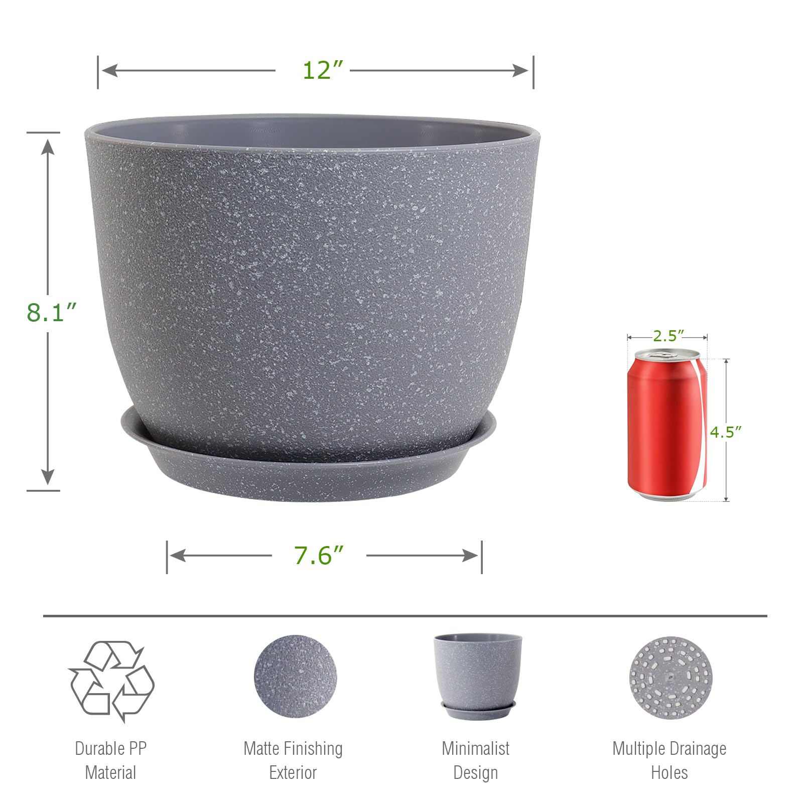 UOUZ primer plano textura tipo granito resistente y fácil limpieza