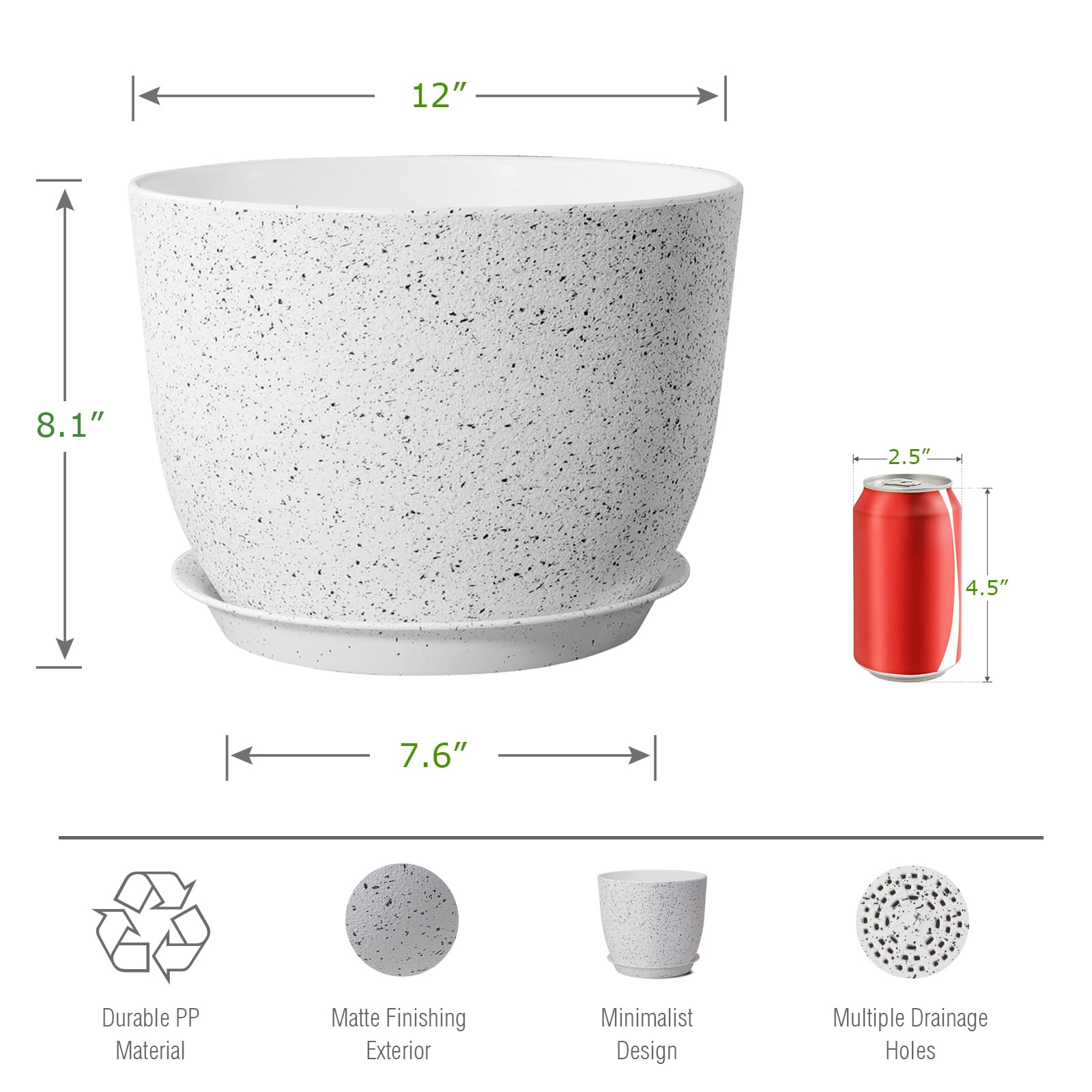 UOUZ textura granito acabado mate que disimula marcas y facilita limpieza
