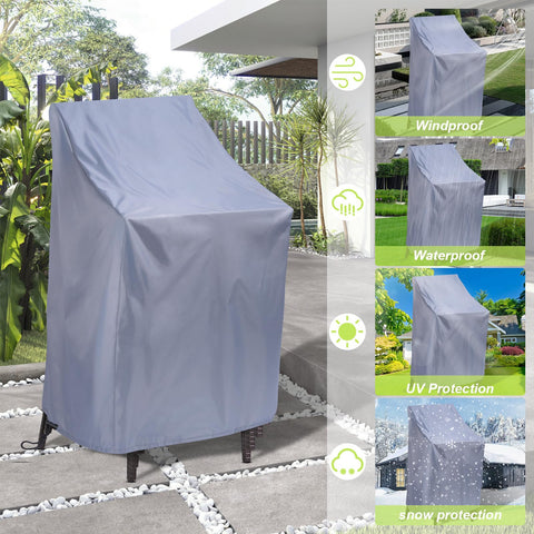 Uranshin comparación de tamaño con una silla apilada para ajuste seguro