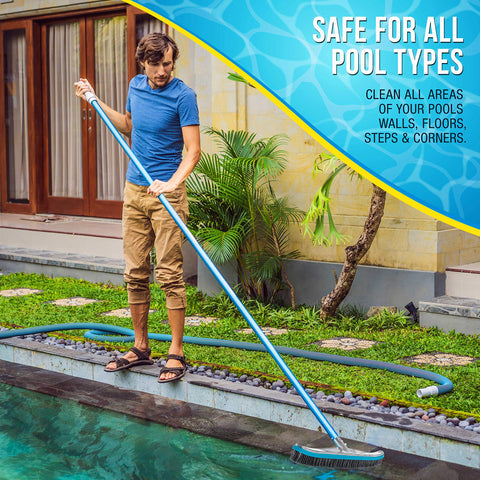 U.S. Pool Supply clip EZ del cepillo para conexión rápida y segura