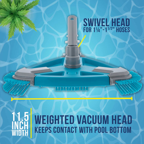 U.S. Pool Supply conexión giratoria y clip EZ para acople rápido