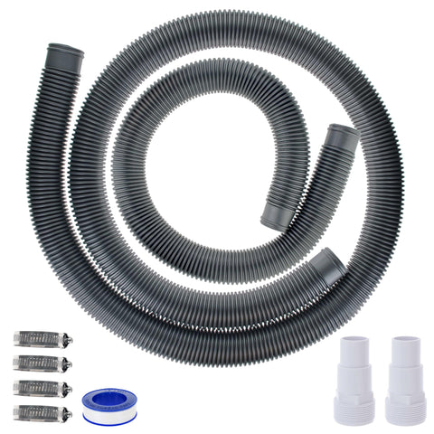 U.S. Pool Supply manguera frontal mostrando kit completo y conexión segura