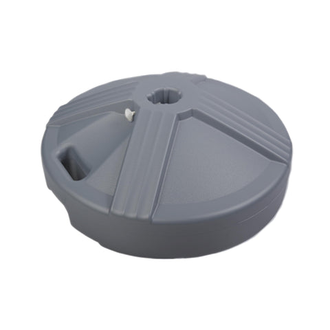 US Weight base frontal gris mostrando estabilidad y durabilidad