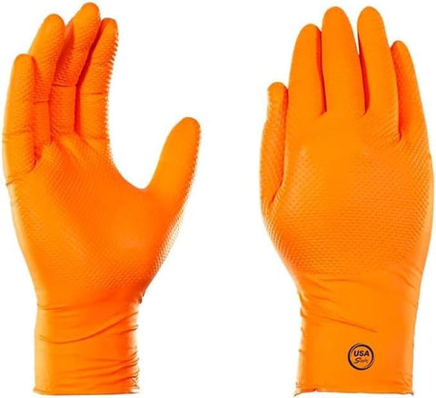 USA Supply guantes ReSist detalle del material, protegen las manos durante aplicación
