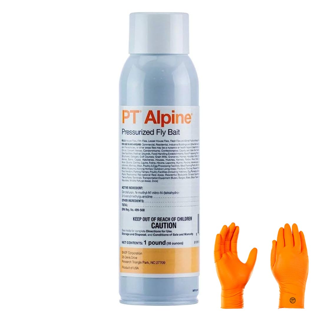 USA Supply PT Alpine envase frontal con etiqueta clara y control efectivo