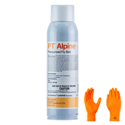 USA Supply PT Alpine envase frontal con etiqueta clara y control efectivo