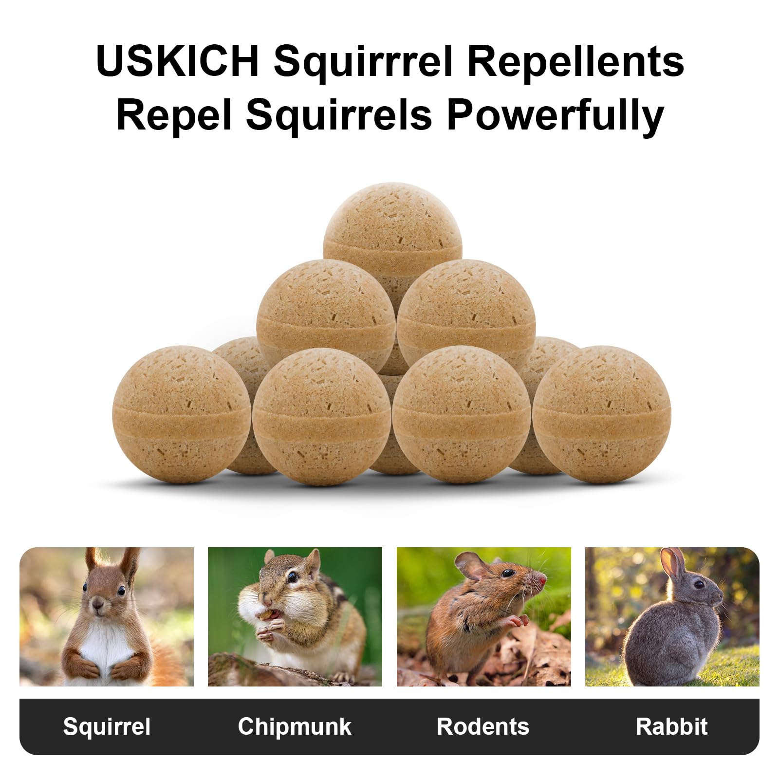 USKICH bolas colocadas en maceta protegiendo bulbos y raíces del jardín