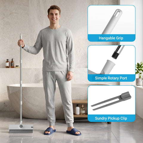UTBAMST mango extensible desplegado 132 cm para alcance cómodo