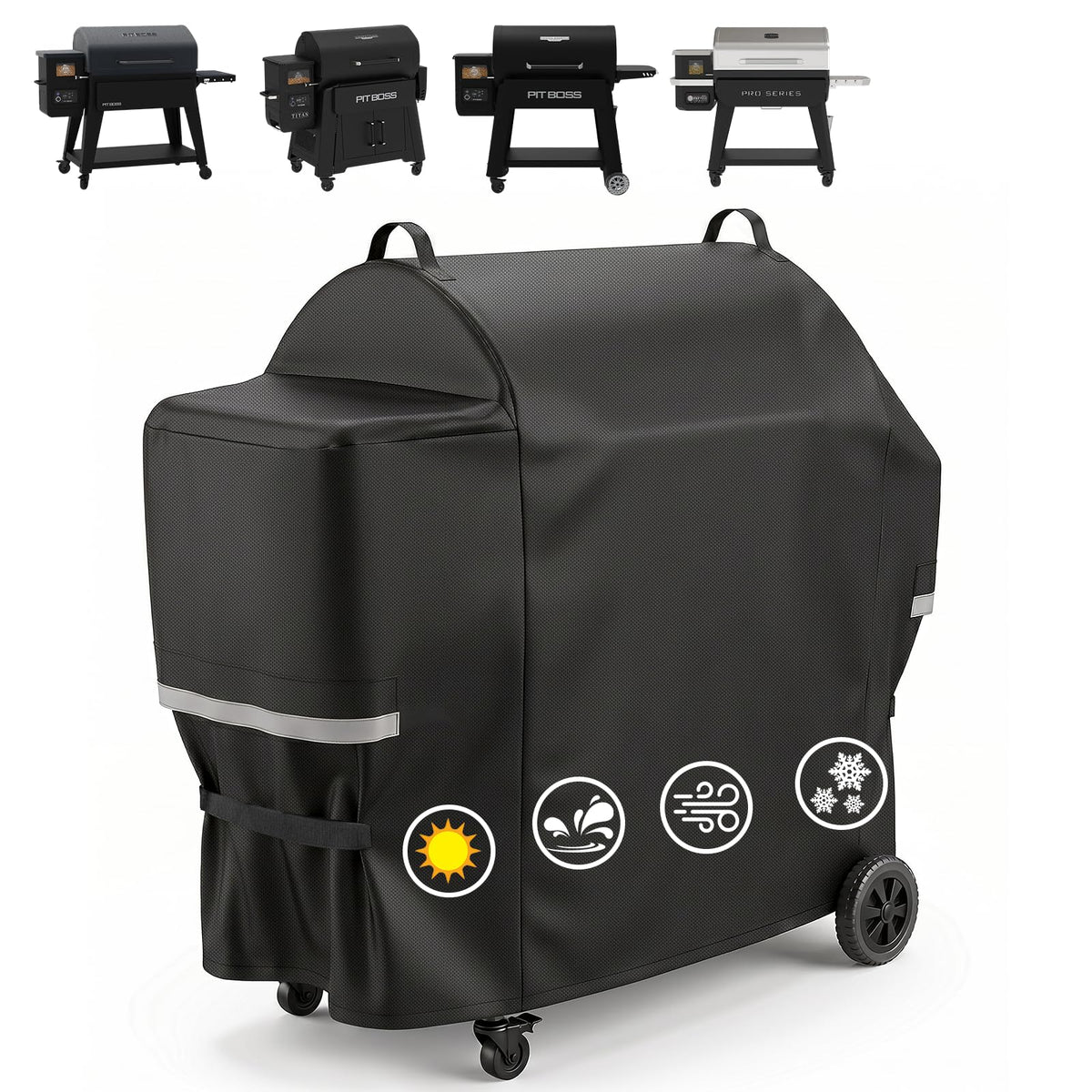 Utheer funda frontal para Pit Boss 1600 con ajuste perfecto y protección fiable