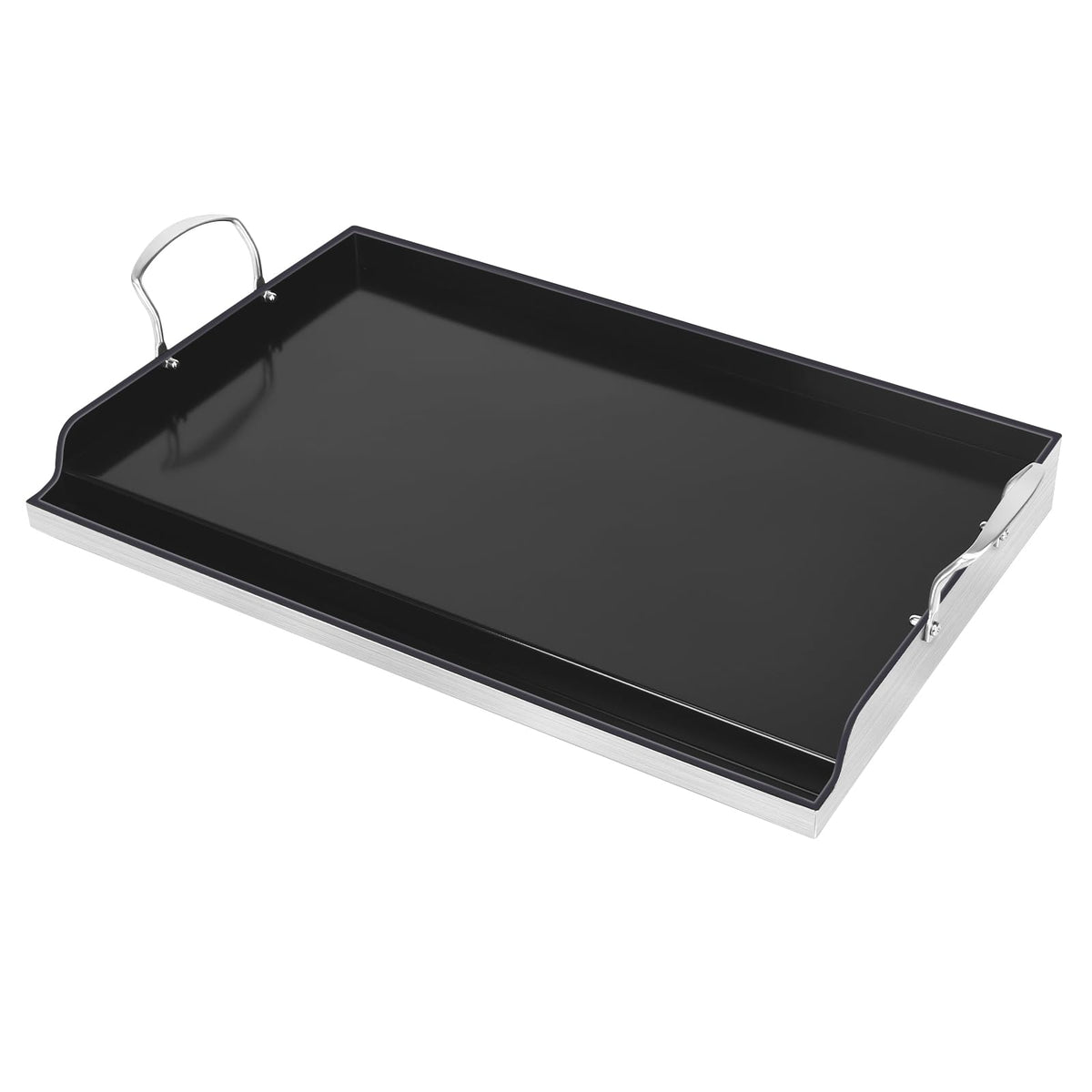 Utheer plancha frontal mostrando acabado y tamaño, ideal para cocinar muchas raciones