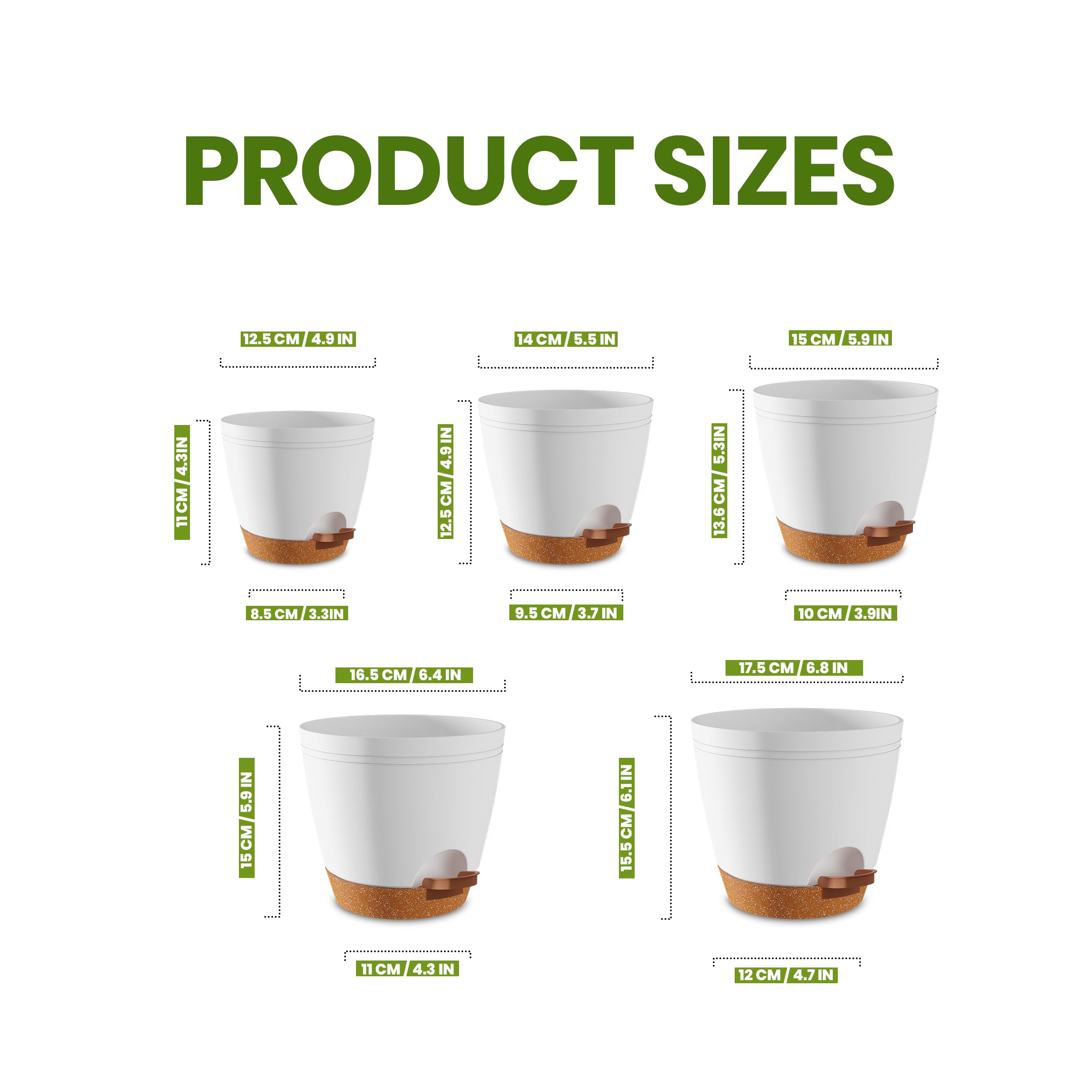 Utopia Home depósito extraíble lleno de agua, rellenado sencillo y ordenado
