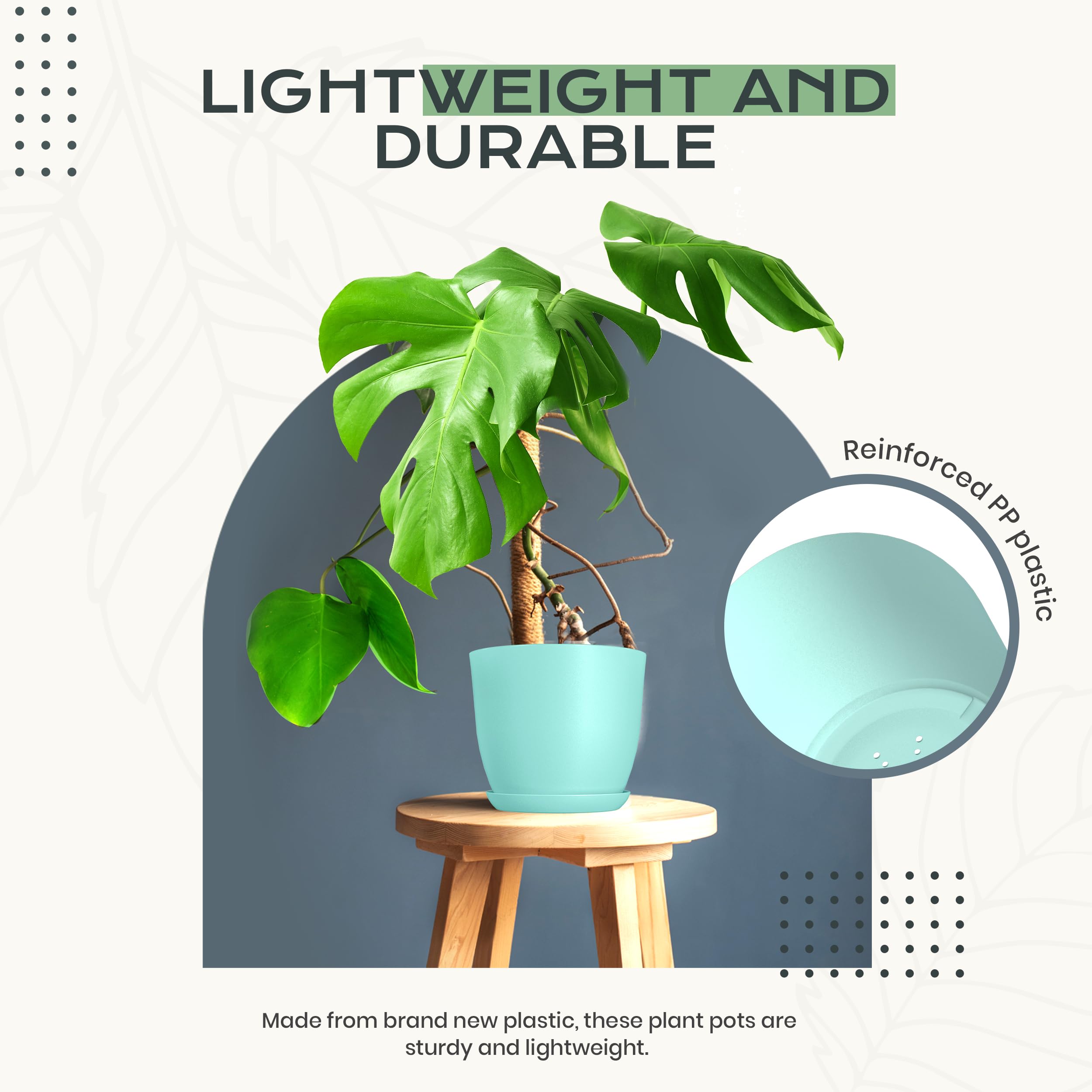 Utopia Home macetas en ambiente decorativo añadiendo color y funcionalidad al hogar