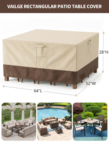 Vailge detalle de tejido 600D resistente que protege muebles