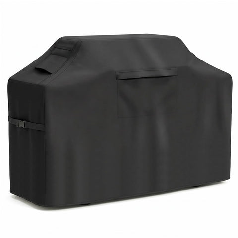 Vailge funda para parrilla vista frontal protegiendo de lluvia y polvo