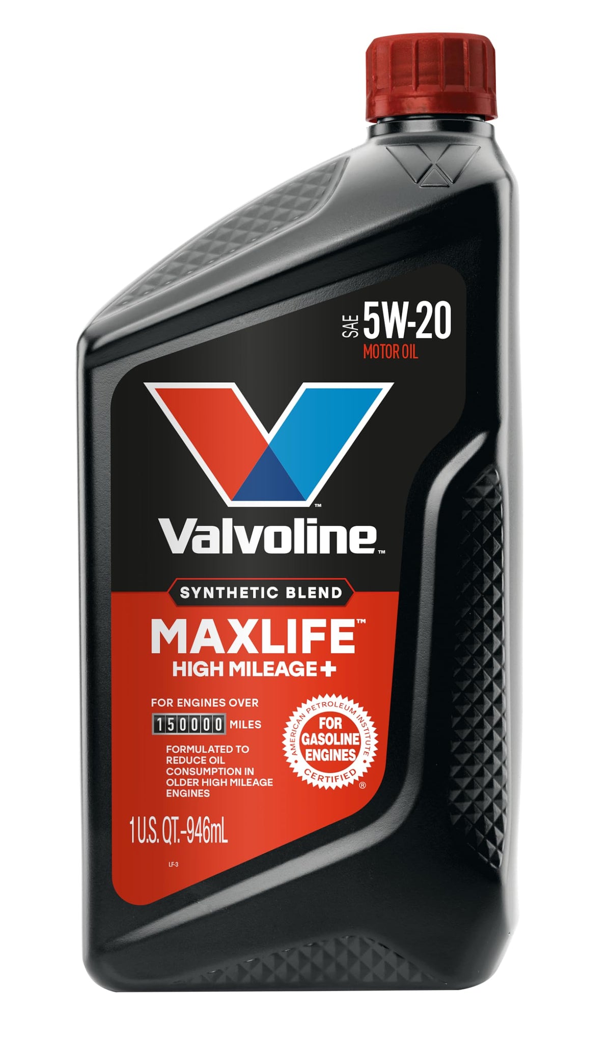 Valvoline botella frontal 5W-20 muestra protección mejorada