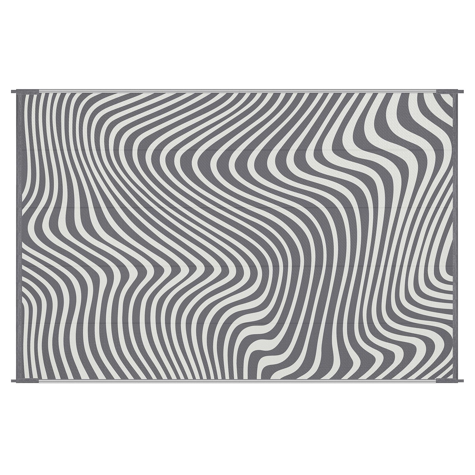 Vaukki alfombra comparada con una silla para apreciar dimensiones 6x9