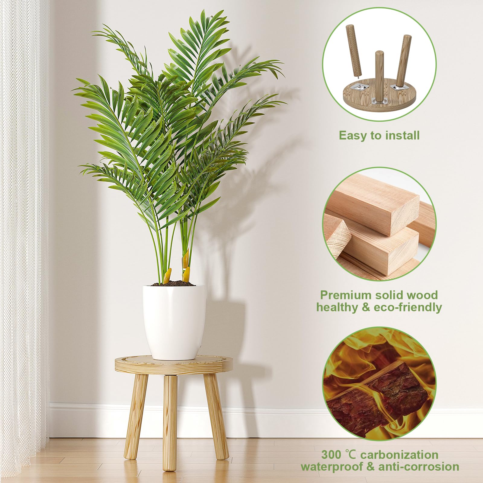 Vecxoty conjunto de cinco niveles en salón, crea profundidad decorativa