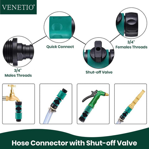 VENETIO kit completo con embudo, tapa hermética y accesorios para mezcla ordenada