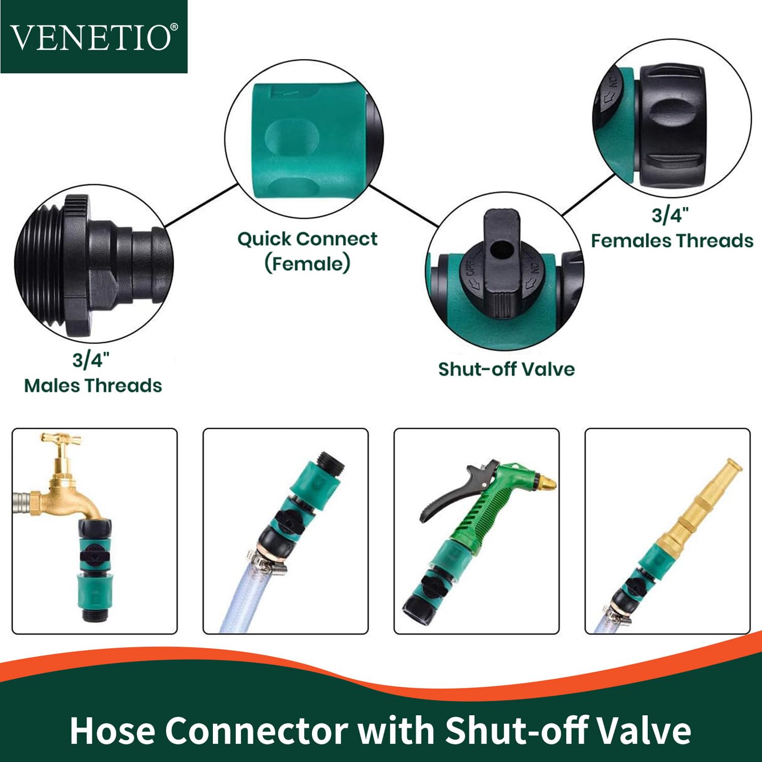 VENETIO cuerpo ABS resistente diseñado para uso exterior duradero