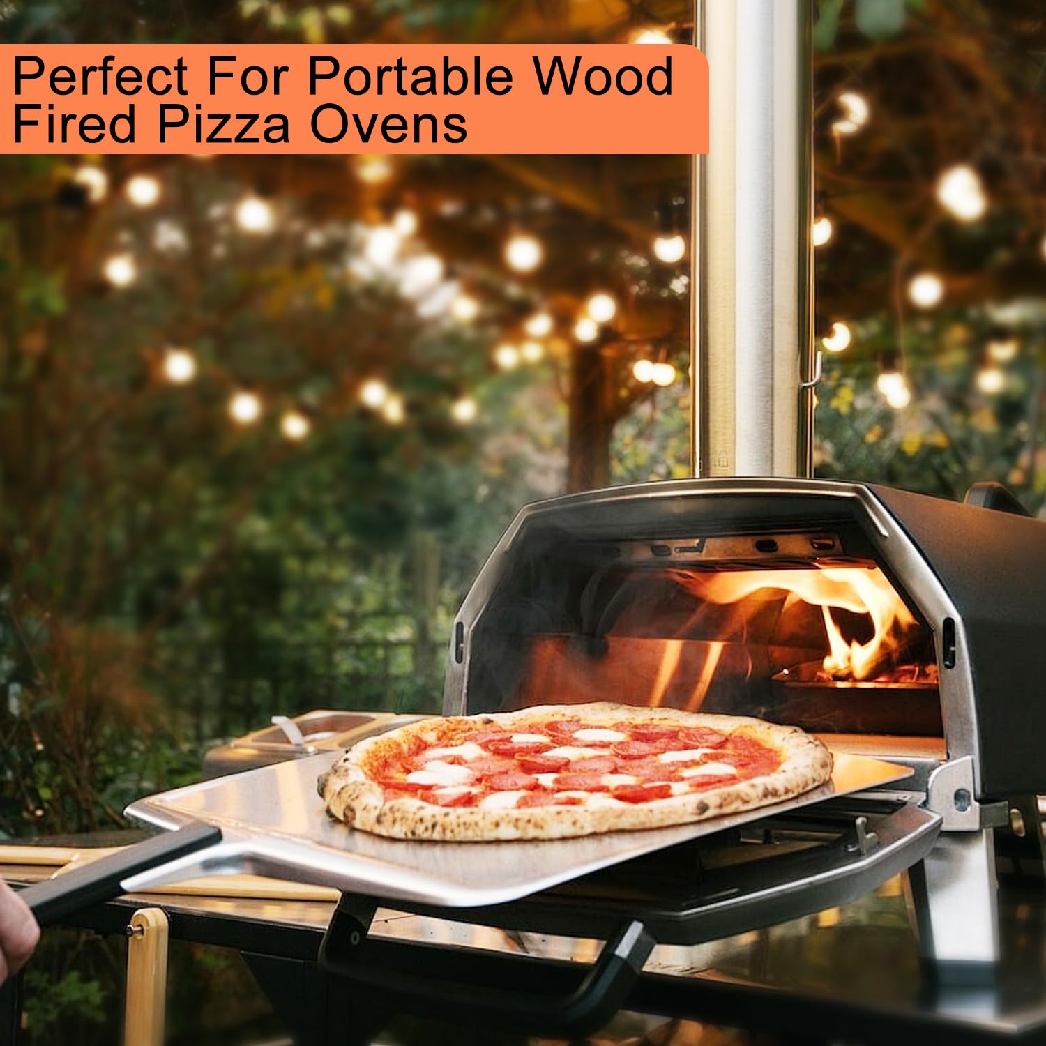 VERSAWOOD comparación de tamaño de troncos de 5 pulgadas para hornos portátiles