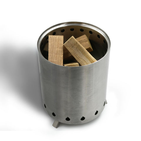VERSAWOOD troncos insertados en horno de pizza para cocción eficiente