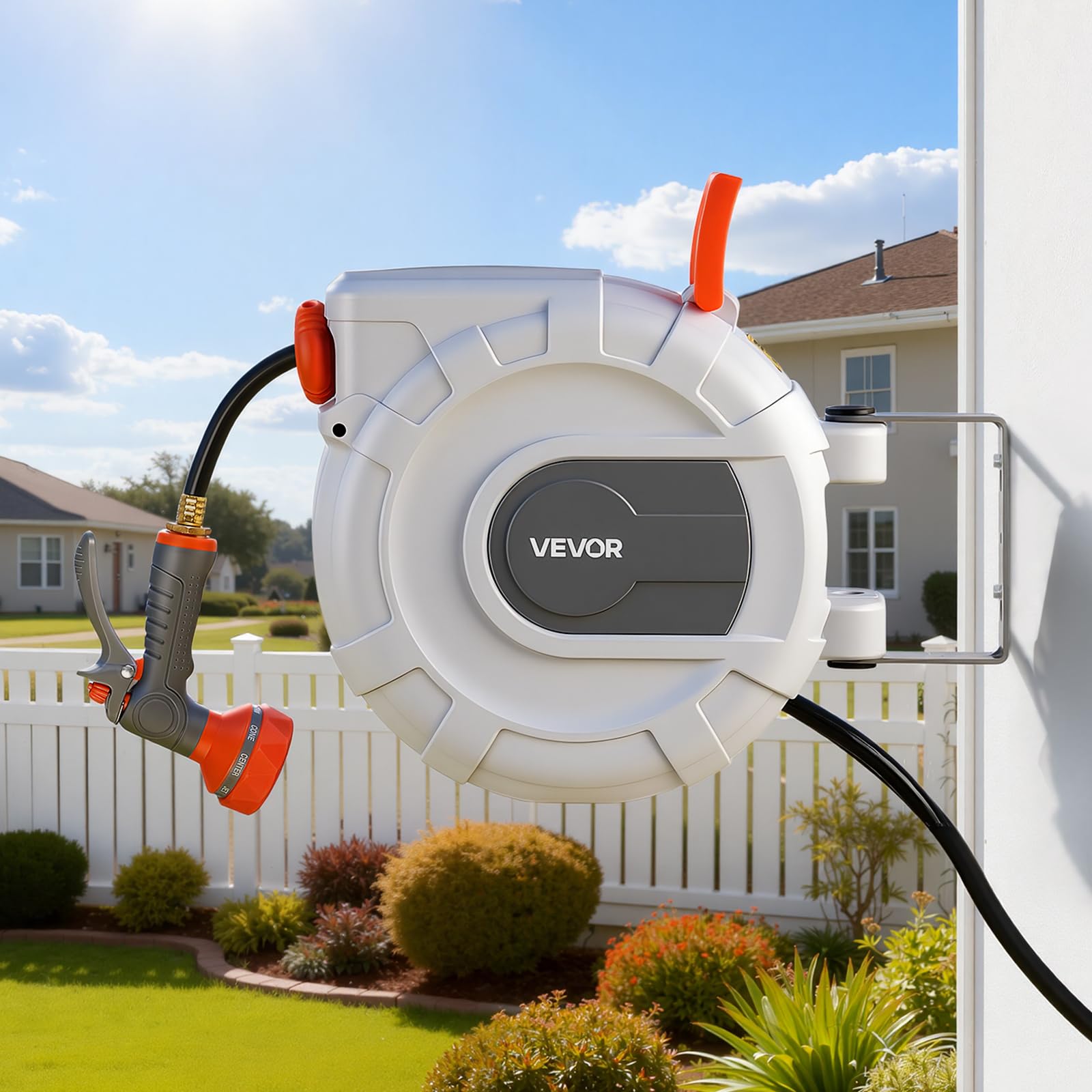 VEVOR comparación de tamaño con objetos, escala clara para instalación