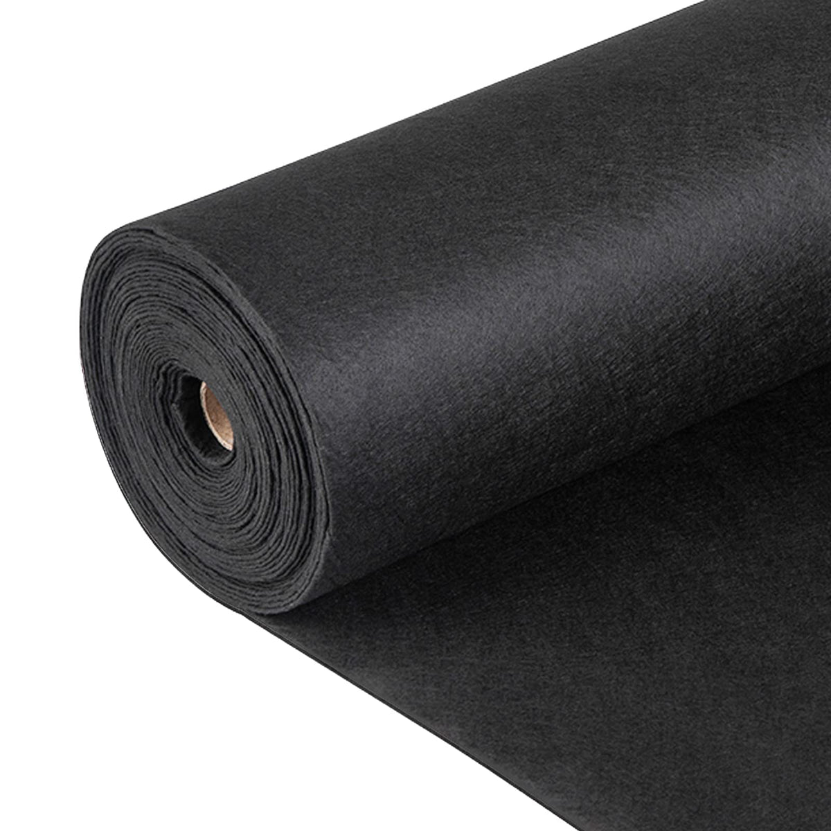 VEVOR frontal del rollo mostrando tamaño y color negro, facilita planificación