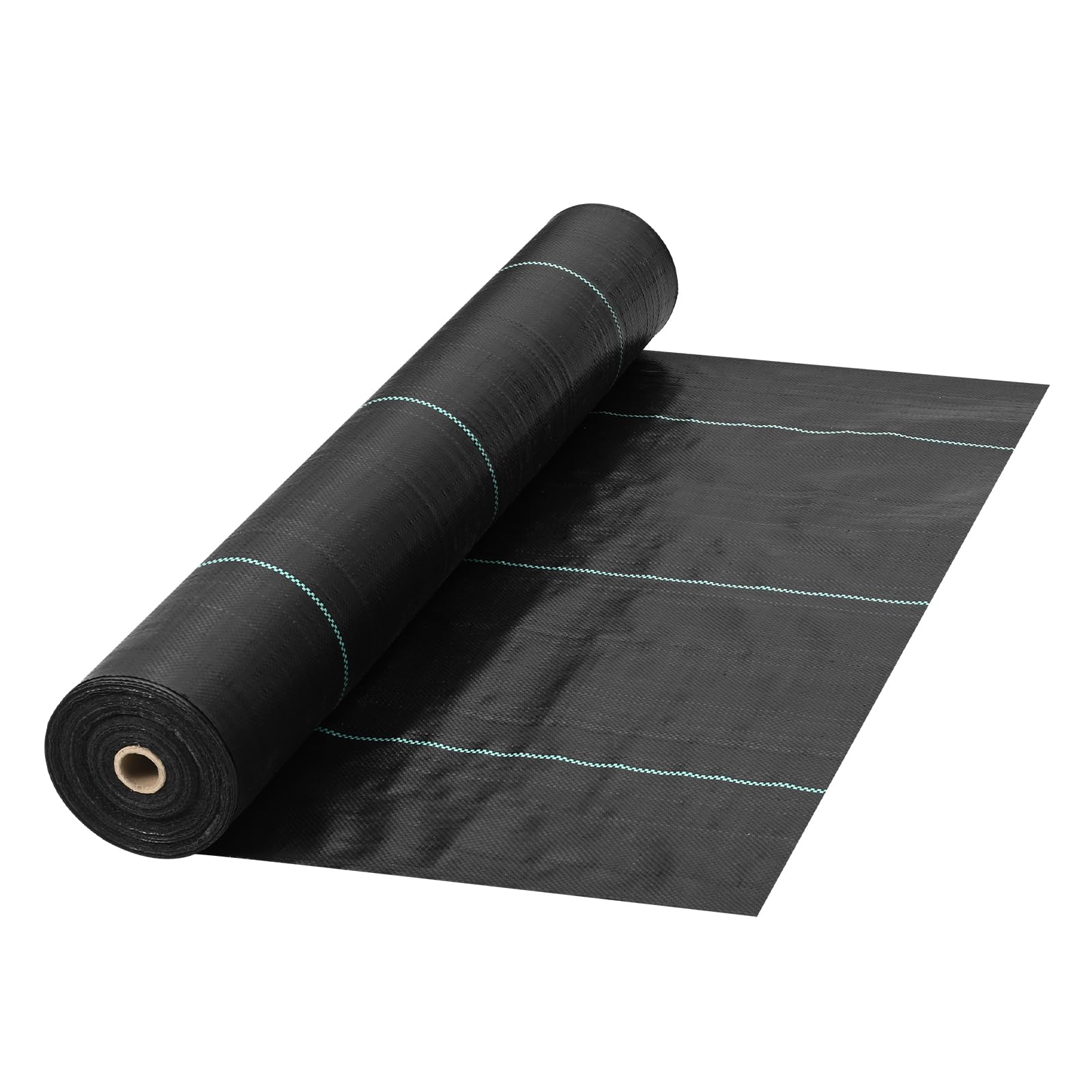 VEVOR rollo frontal mostrando longitud y cobertura para proyectos grandes