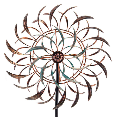 VEWOGARDEN vista frontal del spinner como pieza decorativa brillante