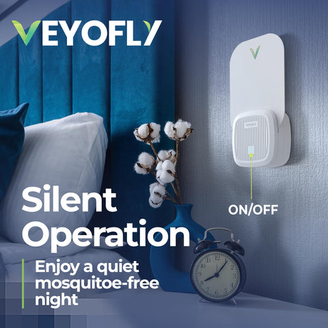 VEYOFLY en dormitorio manteniendo ambiente tranquilo y libre de moscas