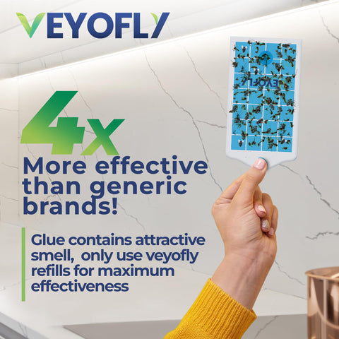 VEYOFLY juego de cuatro dispositivos para cobertura en varias habitaciones