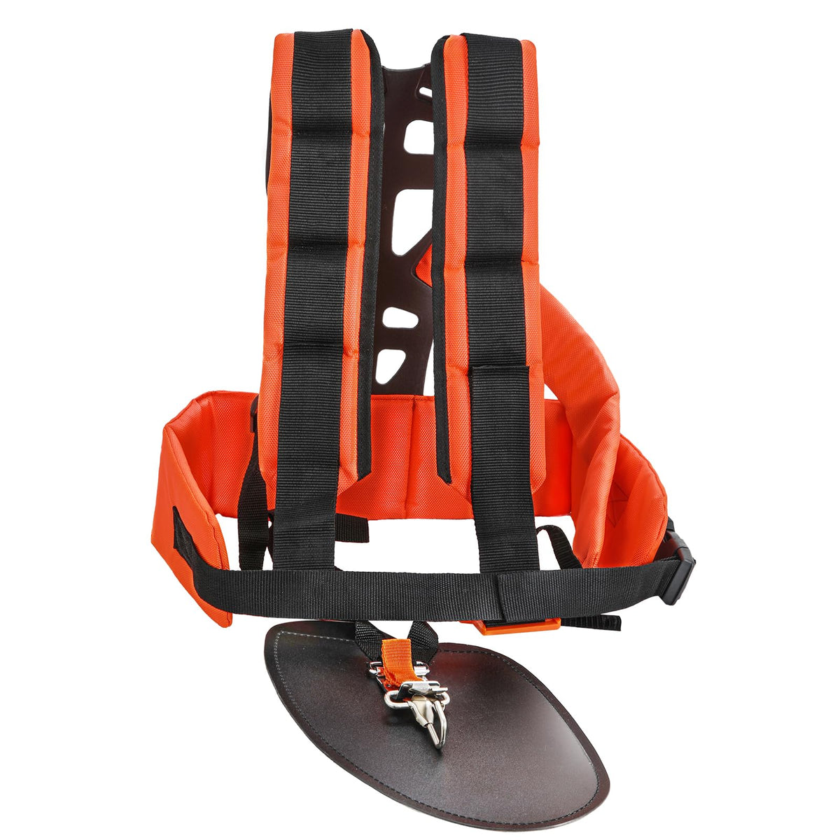 VIABRICO arnés vista frontal con doble hombrera y soporte ergonómico