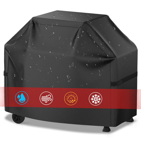 VIBOOS funda frontal para parrilla 58" protegiendo contra lluvia