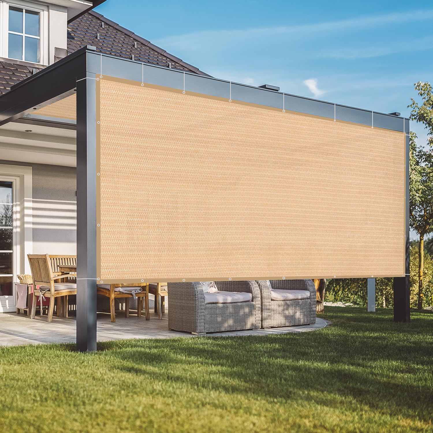 VICLLAX comparación de tamaño 6x8 FT, referencia de escala real