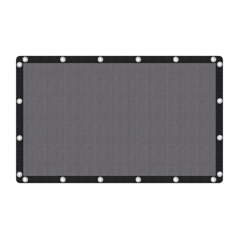 VICLLAX frontal 6x10 gris oscuro mostrando cobertura y sombra