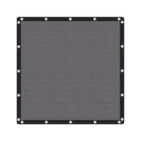 VICLLAX vista frontal del panel gris oscuro mostrando acabado resistente y cobertura