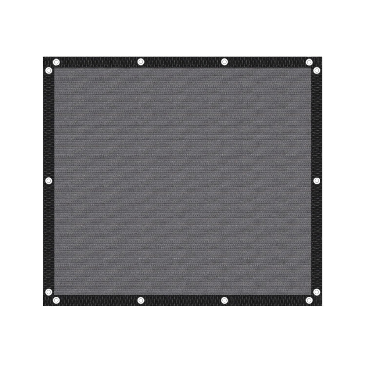 VICLLAX lona frontal gris mostrando cobertura y protección UV