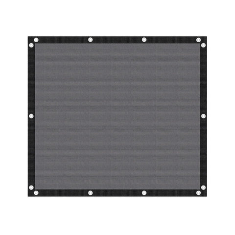 VICLLAX lona frontal gris mostrando cobertura y protección UV