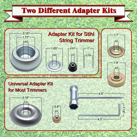 VIDICA adaptadores universales mostrados para mayor compatibilidad