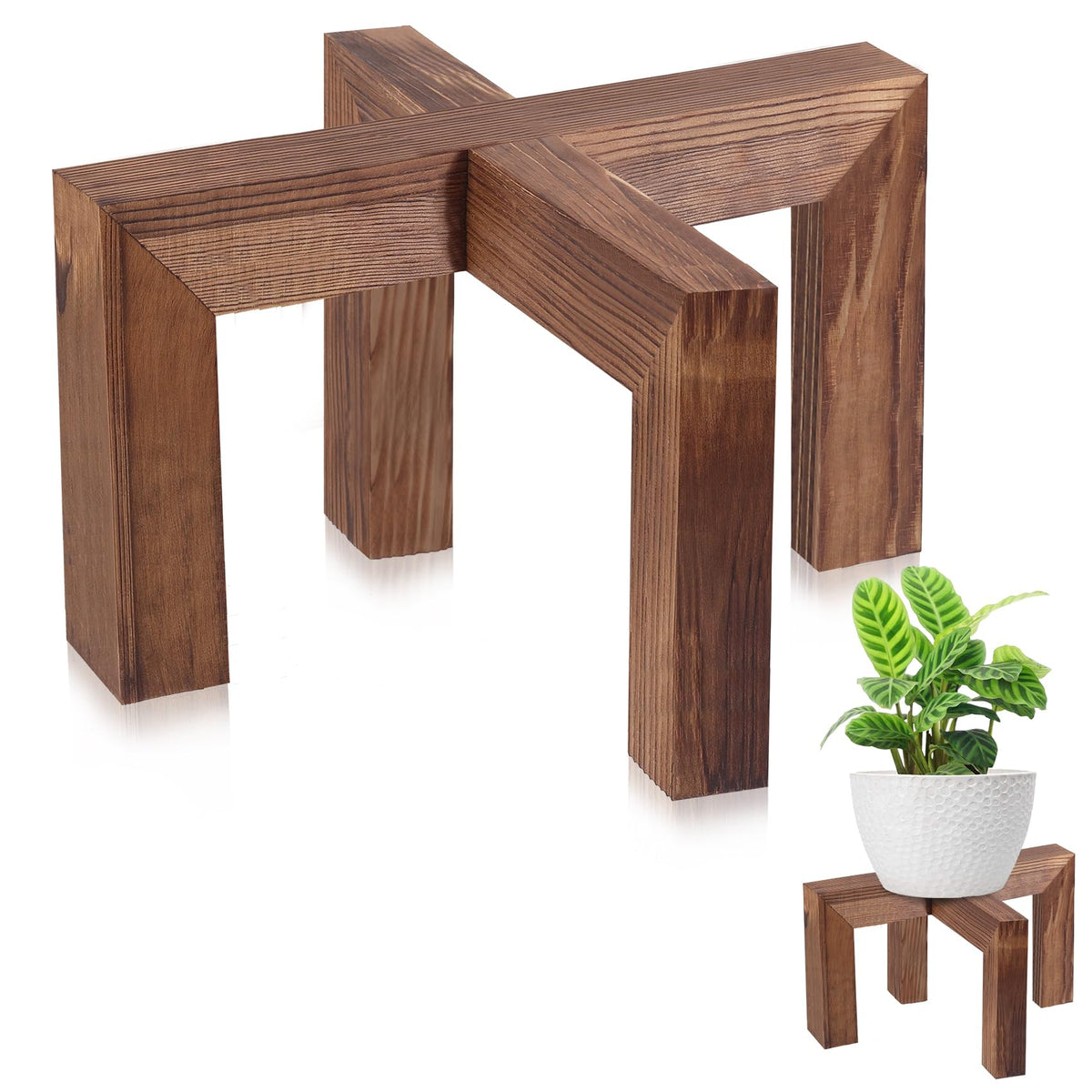 Vigordream soporte frontal mostrando estabilidad y acabado elegante